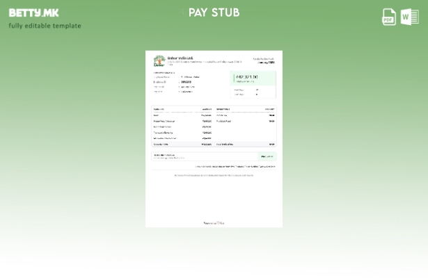 Модерен стил Шаблон за уплатница на компанијата за стоки Dabur Индија